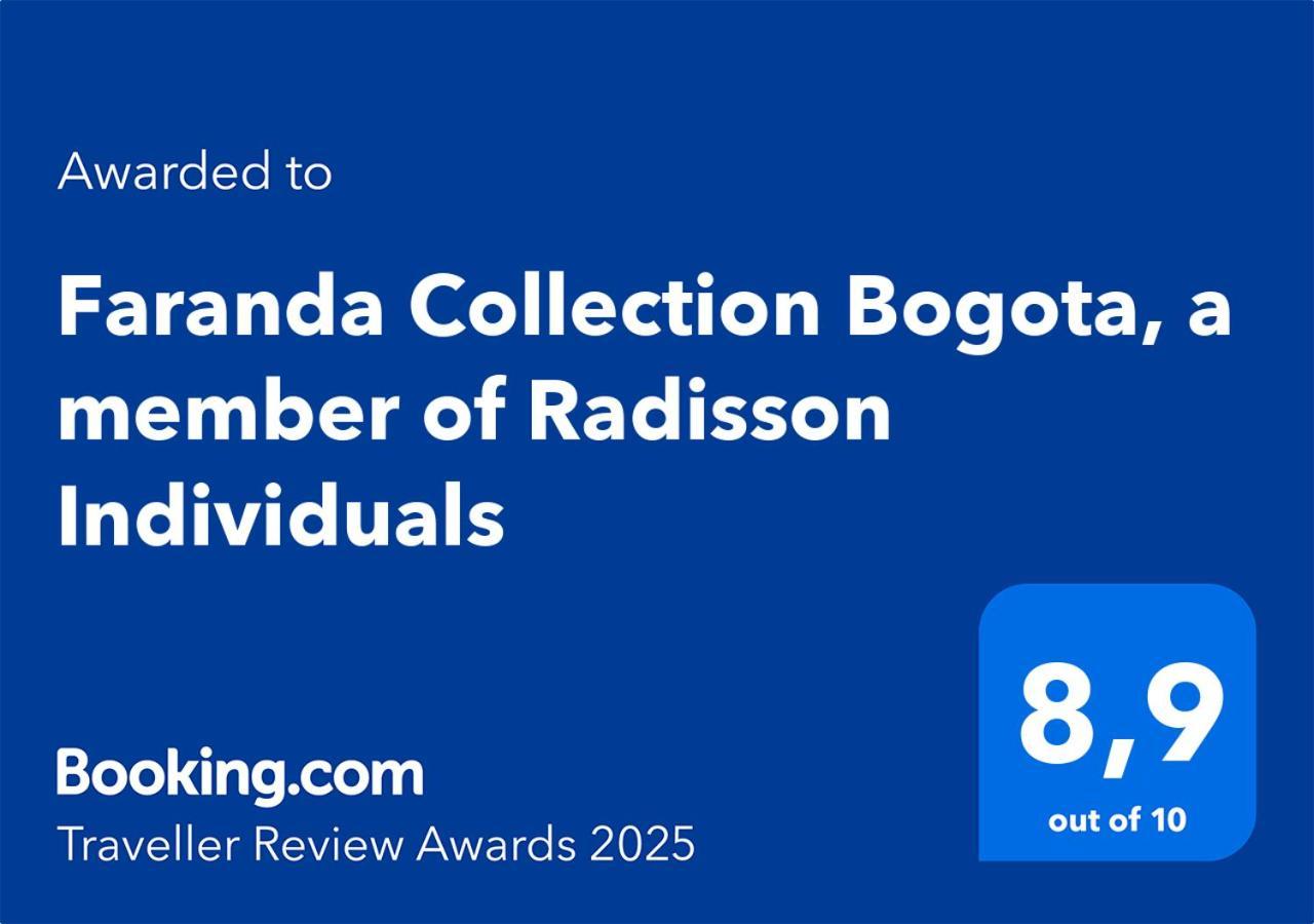 Faranda Collection Bogota, A Member Of Radisson Individuals Hotell Exteriör bild